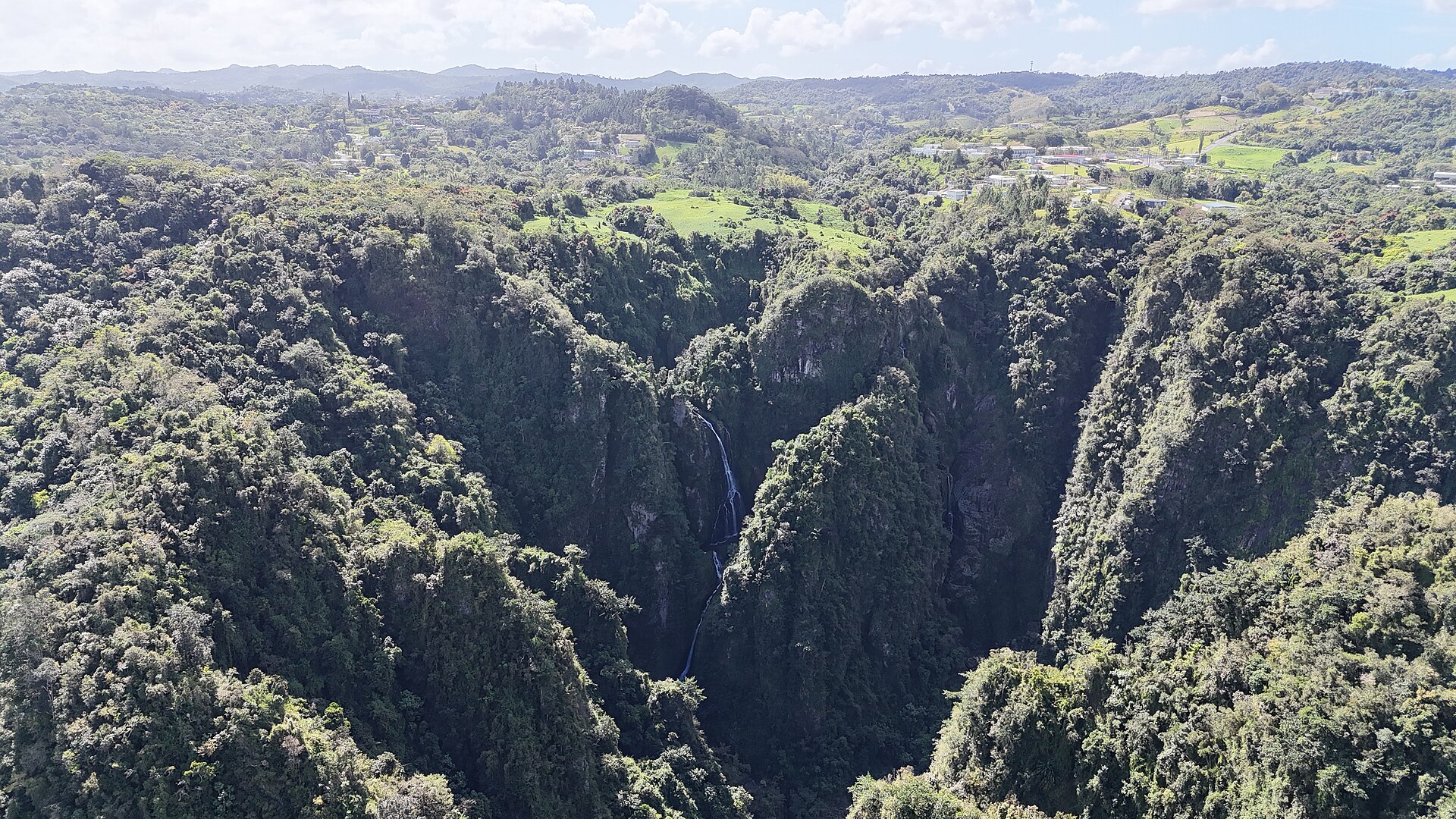 Cascadas del cañón